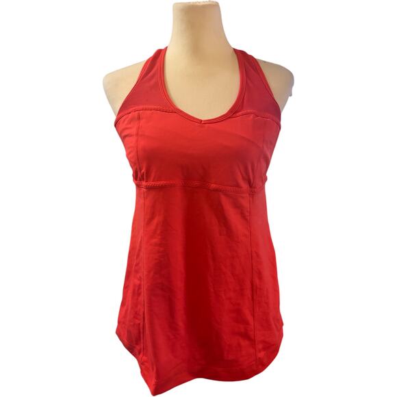 Lululemon Scoop Me Up Tank II, Red, Women's Size 10 - Picture 1 of 6